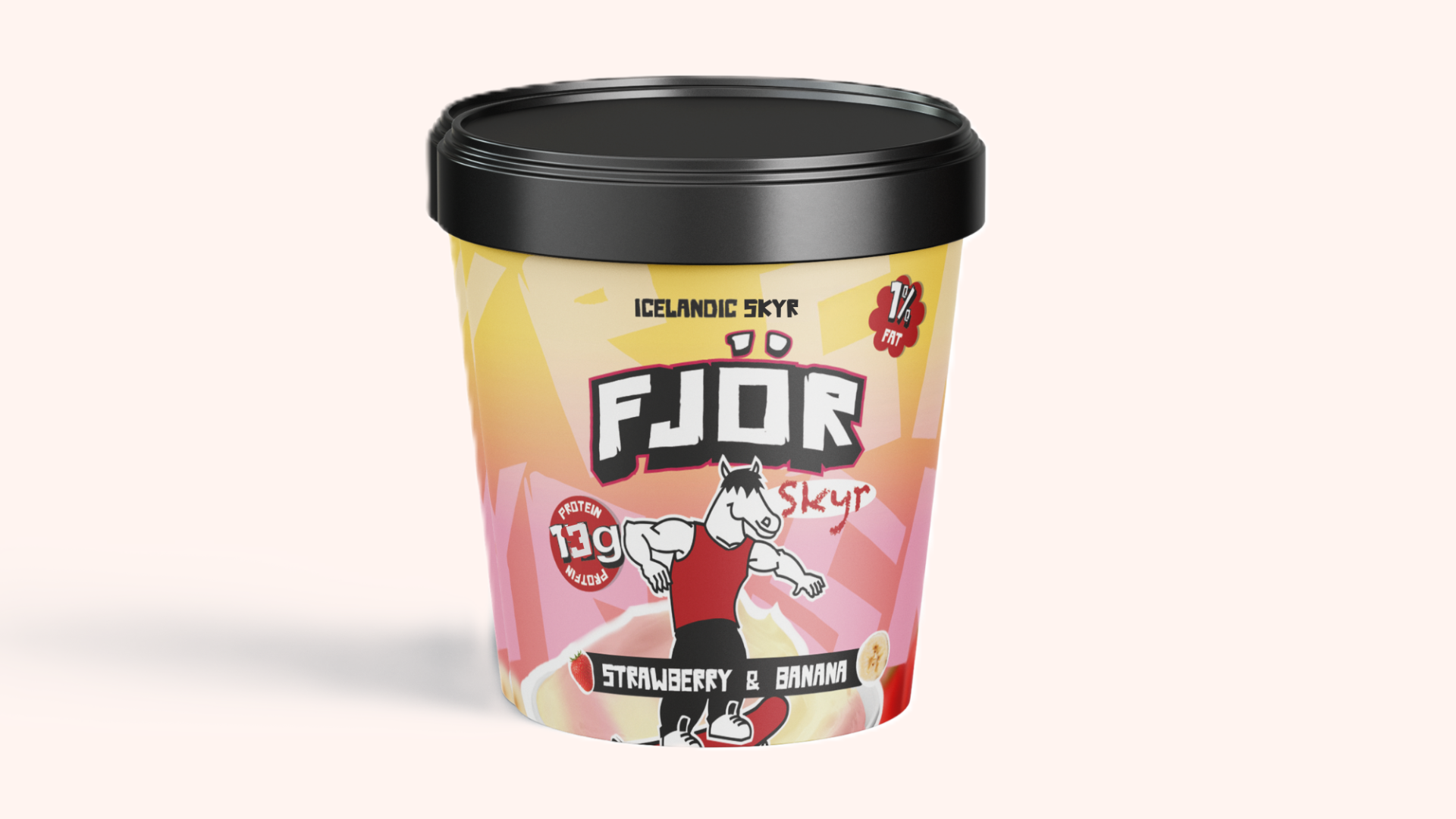 Strawberry Banana Skyr