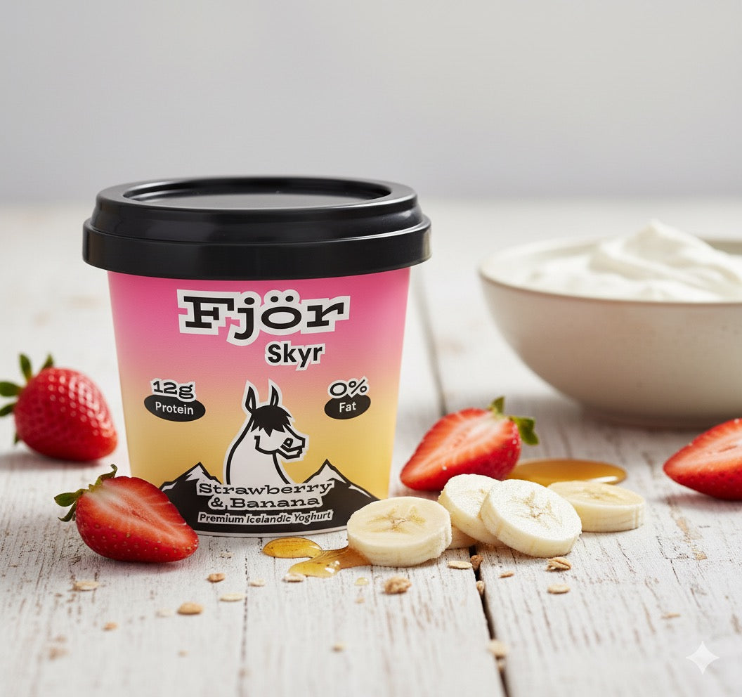 Strawberry & Banana Skyr