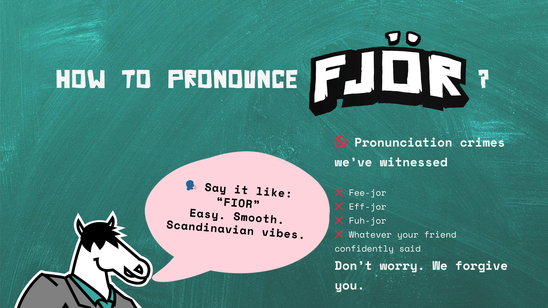 How to Pronounce Fjör | High Protein Skyr